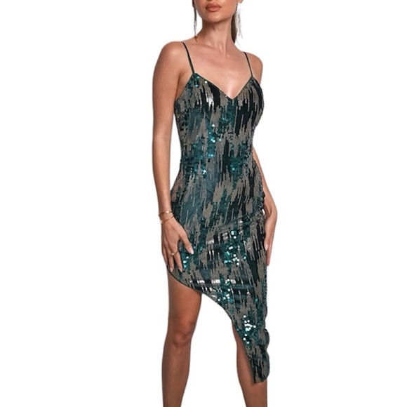 PRIVY Privately Privileged Sequin Mini Dress - Picture 4 of 5